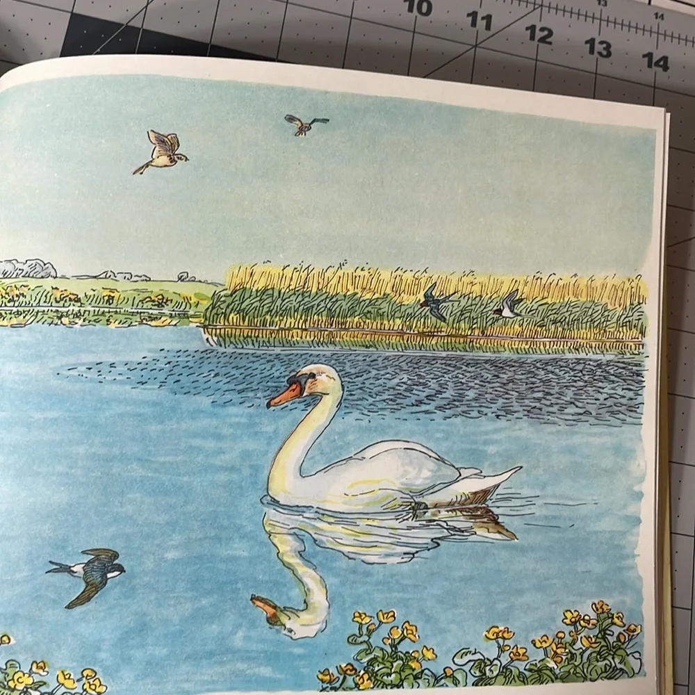 The Ugly Duckling book by Hans Christian Andersen, iilus. Johannes Larsen,